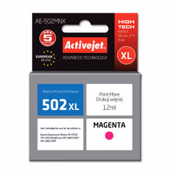 Activejet Encre AE-502MNX (remplacement Epson 502XL W34010 ; Suprême ; 12 ml ; rouge), Rendement élevé (XL), 12 ml, 1 pièce(s ...