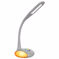 Activejet Lampe de bureau LED VENUS GREY avec base RGB