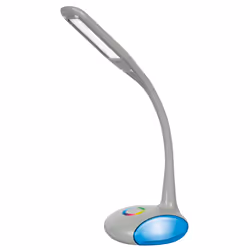 Activejet Lampe de bureau LED VENUS GREY avec base RGB