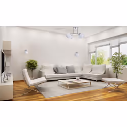 Activejet Applique simple classique - IRMA nickel E27 pour le salon
