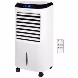 Activejet Selected KS-1065BPJ, Refroidisseur d'air évaporatif portable, Blanc, 4 roue(s), Boutons, Sans fil, CE, 10 L