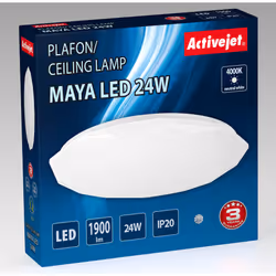 Activejet AJE-MAYA éclairage de plafond Blanc Ampoule(s) non remplaçable(s) LED G