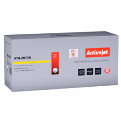 Activejet ATH-2072N cartouche de toner (remplacement de HP 117A 2072A ; le plus haut ; 700 pages ; jaune), 700 pages, Jaune,  ...