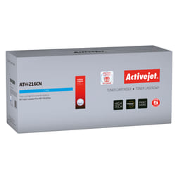 Activejet Cartouche de toner ATH-216CN pour imprimantes HP, remplacement HP 216A W2411A ; Suprême ; 850 pages ; Bleu, avec puce
