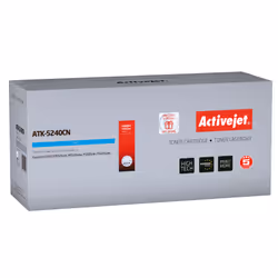 Activejet Cartouche toner ATK-5240CN (Kyocera remplacement TK-5240C ; Supreme ; 3000 pages ; bleu), 3000 pages, Cyan, 1 pièce ...