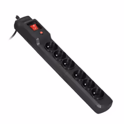 Activejet COMBO 6GN 3M, 3 m, Intérieure, Type E, Type E, Plastique, Noir