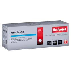 Activejet Cartouche de toner ATH-F541NX pour imprimantes HP; Remplacement HP 540 CF541X; Suprême; 2500 pages; bleu