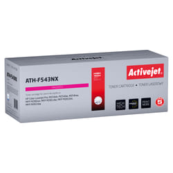 Activejet Cartouche de toner ATH-F543NX pour imprimantes HP; Remplacement HP 540 CF543X; Suprême; 2500 pages; magenta
