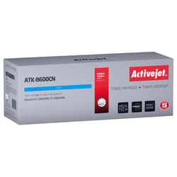 Activejet Cartouche de toner ATK-8600CN pour imprimantes Kyocera; Remplacement Kyocera TK-8600C; Suprême; 20000 pages; cyan