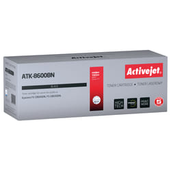 Activejet Cartouche de toner ATK-8600BN pour imprimantes Kyocera; Remplacement Kyocera TK-8600K; Suprême; 30000 pages; noir