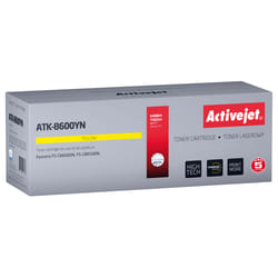 Activejet Cartouche de toner ATK-8600YN pour imprimantes Kyocera; Remplacement Kyocera TK-8600Y; Suprême; 20000 pages; jaune