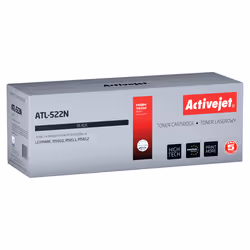Activejet Cartouche de toner ATL-522N pour imprimantes Lexmark; Remplacement Lexmark 52D2000; Suprême; 6000 pages; noire, 600 ...