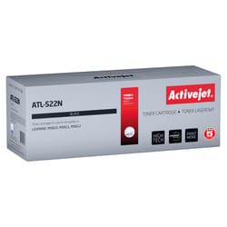 Activejet Cartouche de toner ATL-522N pour imprimantes Lexmark; Remplacement Lexmark 52D2000; Suprême; 6000 pages; noire