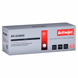 Activejet Cartouche de toner ATL-522NXX pour imprimantes Lexmark; Remplacement Lexmark 52D2X00 (522X); Suprême; 45000 pages; ...