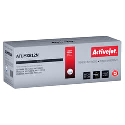 Activejet Cartouche de toner ATL-MX812N pour imprimantes Lexmark; Remplacement Lexmark 62D2000; Suprême; 6000 pages; noire