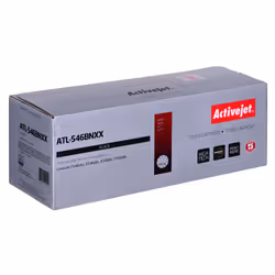 Activejet Cartouche de toner ATL-546BNXX pour imprimantes Lexmark; Remplacement Lexmark C546U1KG; Suprême; 8000 pages; noire, ...