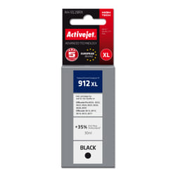 Activejet AH-912BRX encre pour imprimantes HP, Remplacement HP 912XL 3YL84AE; Premium; 1100 pages; noir