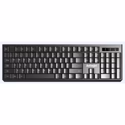 Activejet Clavier sans fil K-3911W, alimenté par piles 1x 1,5V AAA, Taille réelle (100 %), Sans fil, RF sans fil, Clavier à m ...