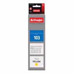 Activejet Encre AE-103Y (remplacement Epson 103 C13T00S44A ; Suprême ; 70 ml ; jaune), Rendement élevé (XL), Encre à colorant ...