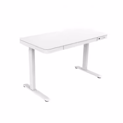 Tuckano Bureau électrique à hauteur réglable ET119W-C BI blanc