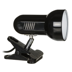 Activejet Lampe de bureau à pince, noir, métal, fil E27