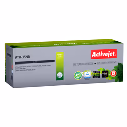 Activejet BIO Toner ATH-35NB pour imprimantes HP, Canon, Remplacement HP 35A CB435A, Canon CRG-712; Suprême; 1800 pages; noir ...