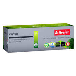 Activejet BIO Toner ATH-35NB pour imprimantes HP, Canon, Remplacement HP 35A CB435A, Canon CRG-712; Suprême; 1800 pages; noir.