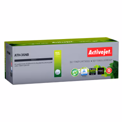 Activejet BIO Toner ATH-36NB pour imprimantes HP, Canon, Remplacement HP 36A CB436A, Canon CRG-713; Suprême; 2000 pages; noir ...