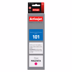 Activejet Encre AE-101M Bouteille d'encre pour imprimante Epson, remplacement Epson 101; Suprême; 70 ml; magenta, Encre à col ...