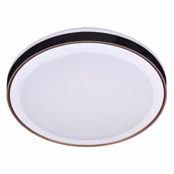 Activejet Plafond AJE-RIMINI, 3 ampoule(s), E27, IP20, Noir, Blanc