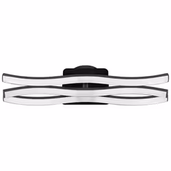 Activejet Applique LED AJE-LOGAN, 132 ampoule(s), Ampoule(s) non remplaçable(s), 3000 K, IP20, Noir