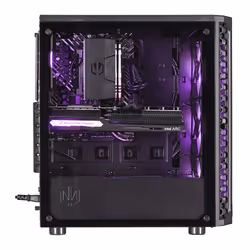 Actina 5901443382683 PC Ryzen 5 5600X 32Go 1To SSD Radeon RX 6600 Midi Tower Noir