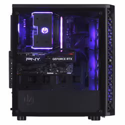 Actina 5901443387527 PC Ryzen 5 5600 16Go 1To SSD GeForce RTX 4060 Midi Tower Noir