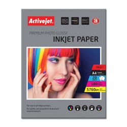 Activejet Papier brillant AP4-180G20 (A4 ; 20 pcs.)