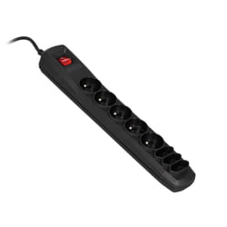 Activejet APN-8G/1,5M-BK multiprise 8 sortie(s) CA Intérieure Noir