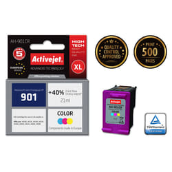 Activejet Encre AH-901CR (remplacement HP 901 CC656AE ; Premium ; 21 ml ; couleur)