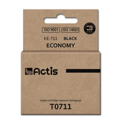 Actis Encre KE-711 (remplacement Epson T0711, T0891, T1001 ; Standard ; 15 ml ; noir)