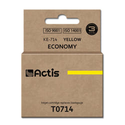 Actis Encre KE-714 (remplacement Epson T0714, T0894, T1004 ; Standard ; 13.5 ml ; jaune)