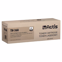 Actis Cartouche de toner TH-36A (remplacement HP 36A CB436A, Canon CRG-713 ; Standard ; 2000 pages ; noir), 2000 pages, Noir, ...
