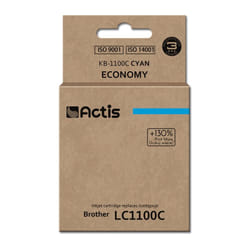 Actis Encre KB-1100C (remplacement Brother LC1100C/980C ; Standard ; 19 ml ; bleu)
