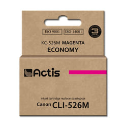 Actis Encre KC-526M (remplacement de la CLI-526M de Canon ; Standard ; 10 ml ; rouge)