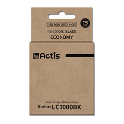 Actis Encre KB-1000BK (remplacement de Brother LC1000BK/LC970BK ; Standard ; 36 ml ; noir)