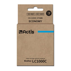 Actis KB-1000C encre (remplacement Brother LC1000C/LC970C ; Standard ; 36 ml ; bleu)