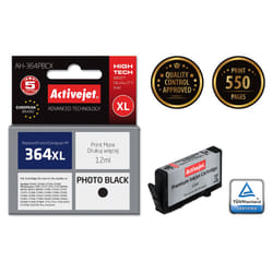Activejet Encre AH-364BCX (remplacement HP 364XL CN684EE ; Premium ; 20 ml ; noir)