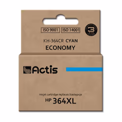 Actis Encre KH-364CR (remplacement HP 364XL CB323EE ; Standard ; 12 ml ; bleu), Rendement standard, Encre à colorant, 12 ml,  ...