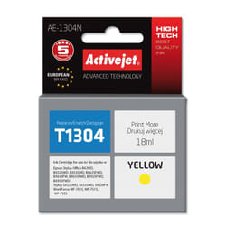 Activejet Encre AE-1304N (remplacement Epson T1304; Suprême; 18 ml; jaune)