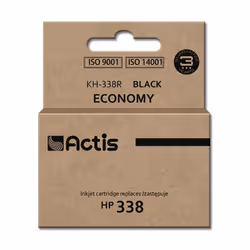 Actis Encre KH-338R (remplacement HP 338 C8765EE ; Standard ; 15 ml ; noir), Rendement standard, Encre à pigments, 15 ml, 1 p ...