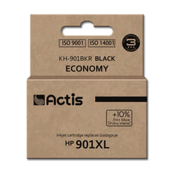 Actis KH-901BKR Encre (remplacement HP 901XL CC654AE ; Standard ; 20 ml ; noir)