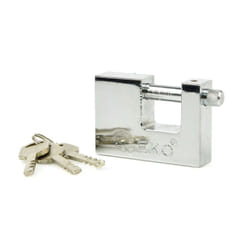 Geko - Cadenas rectangulaire avec 3 clés 70 mm