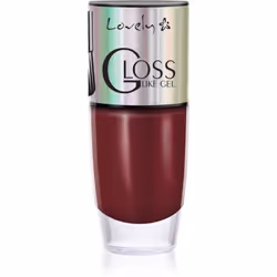 Lovely Gloss Like Gel, 8 ml, Rouge, Coloration, Gloss, Bouteille, Brosse
